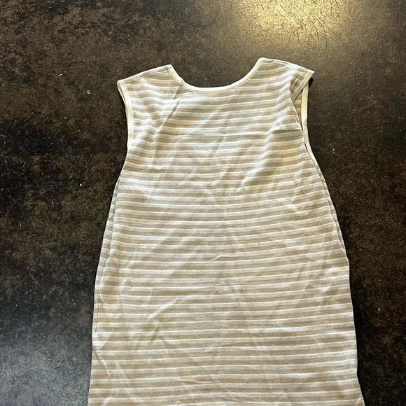 Barbara Lohmann browns cashmere silk Striped Shell 34 - Picture 7 of 8